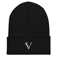 Bonnet à Revers Signature V Brodée – Valsen – couleur Noir