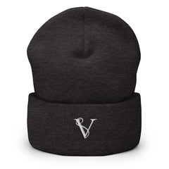 Bonnet à Revers Signature V Brodée – Valsen – couleur Gris Foncé