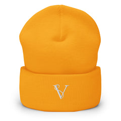 Bonnet à Revers Signature V Brodée – Valsen – couleur Gold