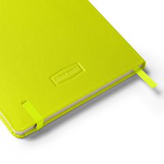 Carnet Rigide Signature V – Valsen – couleur Vert Citron