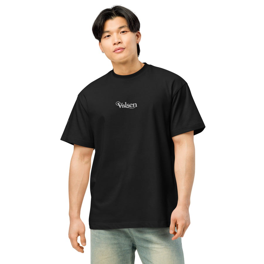 T-shirt Boxy Signature V Brodé – Valsen