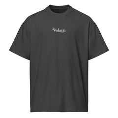 T-shirt Boxy Signature V Brodé – Valsen – couleur Vintage Black