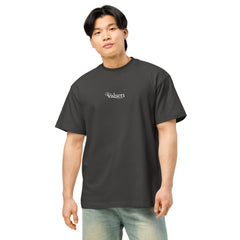 T-shirt Boxy Signature V Brodé – Valsen – couleur Vintage Black