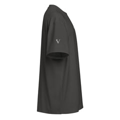 T-shirt Boxy Signature V Brodé – Valsen – couleur Vintage Black
