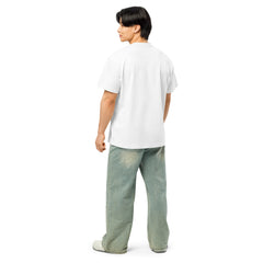 T-shirt Boxy Signature V Brodé – Valsen – couleur Blanc