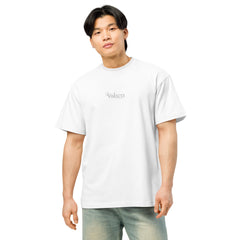 T-shirt Boxy Signature V Brodé – Valsen – couleur Blanc