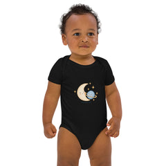 Body Coton Bio Cosmos – Valsen – couleur Noir