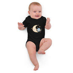 Body Coton Bio Cosmos – Valsen – couleur Noir