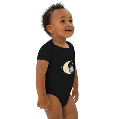 Body Coton Bio Cosmos – Valsen – couleur Noir