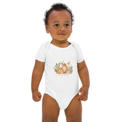 Body Coton Bio Forêt Enchantée – Valsen – couleur Blanc