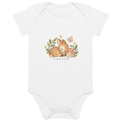Body Coton Bio Forêt Enchantée – Valsen – couleur Blanc