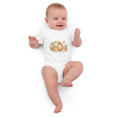 Body Coton Bio Forêt Enchantée – Valsen – couleur Blanc