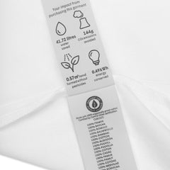 Body Coton Bio Cosmos – Valsen – couleur Blanc