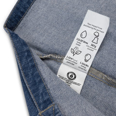 Tote Bag Denim Coton Bio Signature V Brodé – Valsen