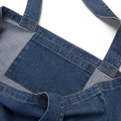 Tote Bag Denim Coton Bio Signature V Brodé – Valsen