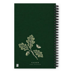 Carnet à spirale Forêt enchantée, dos