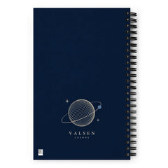 Carnet à spirale Cosmos, dos