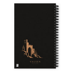 Carnet à spirale Royaume, dos