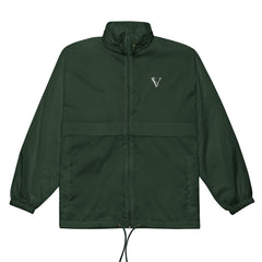 Coupe-vent Signature V Brodé – Valsen – couleur Vert Forêt