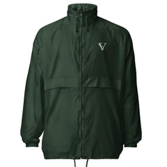Coupe-vent Signature V Brodé – Valsen – couleur Vert Forêt