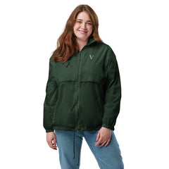 Coupe-vent Signature V Brodé – Valsen – couleur Vert Forêt