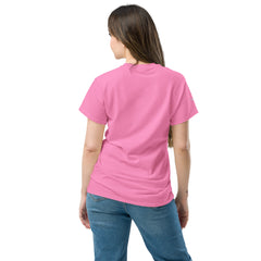T-shirt classique Signature V Brodé – Valsen – couleur Rose