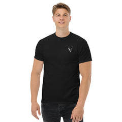 T-shirt Classique Signature V Brodé – Valsen – couleur Noir