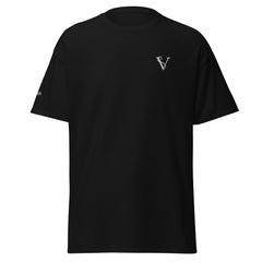 T-shirt classique Signature V Brodé – Valsen – couleur Noir