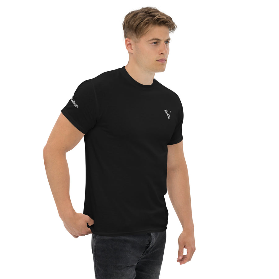 T-shirt Classique Signature V Brodé – Valsen – couleur Noir