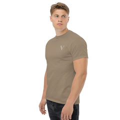 T-shirt Classique Signature V Brodé – Valsen – couleur Brown Savana