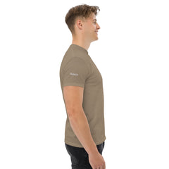 T-shirt Classique Signature V Brodé – Valsen – couleur Brown Savana