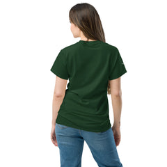 T-shirt classique Signature V Brodé – Valsen – couleur Vert Forêt