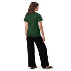 T-shirt classique Signature V Brodé – Valsen – couleur Vert Forêt