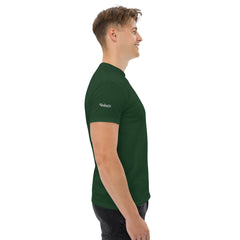 T-shirt Classique Signature V Brodé – Valsen – couleur Vert Forêt