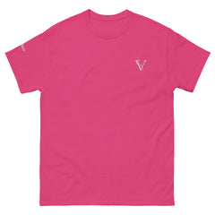 T-shirt Classique Signature V Brodé – Valsen – couleur Rose