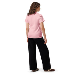 T-shirt classique Signature V Brodé – Valsen – couleur Rose Clair