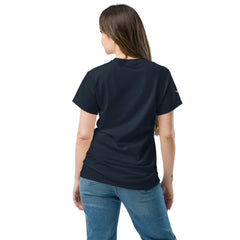 T-shirt classique Signature V Brodé – Valsen – couleur Bleu Marine