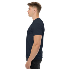 T-shirt Classique Signature V Brodé – Valsen – couleur Bleu Marine