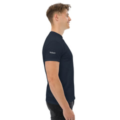 T-shirt Classique Signature V Brodé – Valsen – couleur Bleu Marine