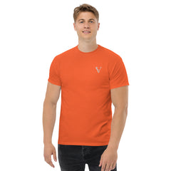T-shirt Classique Signature V Brodé – Valsen – couleur Orange
