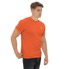 T-shirt Classique Signature V Brodé – Valsen – couleur Orange