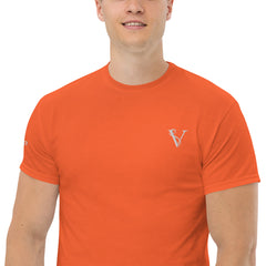 T-shirt Classique Signature V Brodé – Valsen – couleur Orange
