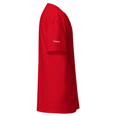 T-shirt Classique Signature V Brodé – Valsen – couleur Rouge