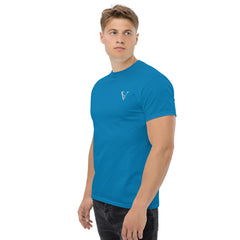T-shirt Classique Signature V Brodé – Valsen – couleur Saphir