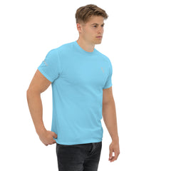 T-shirt Classique Signature V Brodé – Valsen – couleur Bleu Ciel