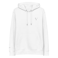 Sweat Coton Bio Signature V Brodé – Valsen – couleur Blanc