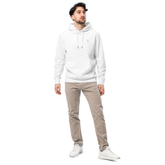 Sweat Coton Bio Signature V Brodé – Valsen – couleur Blanc