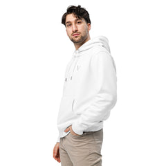 Sweat Coton Bio Signature V Brodé – Valsen – couleur Blanc