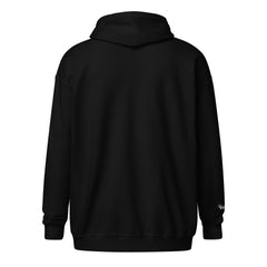 Sweat à Capuche Zippé Signature V Brodé – Valsen – couleur Noir