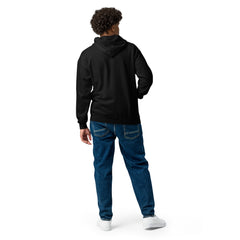 Sweat à Capuche Zippé Signature V Brodé – Valsen – couleur Noir